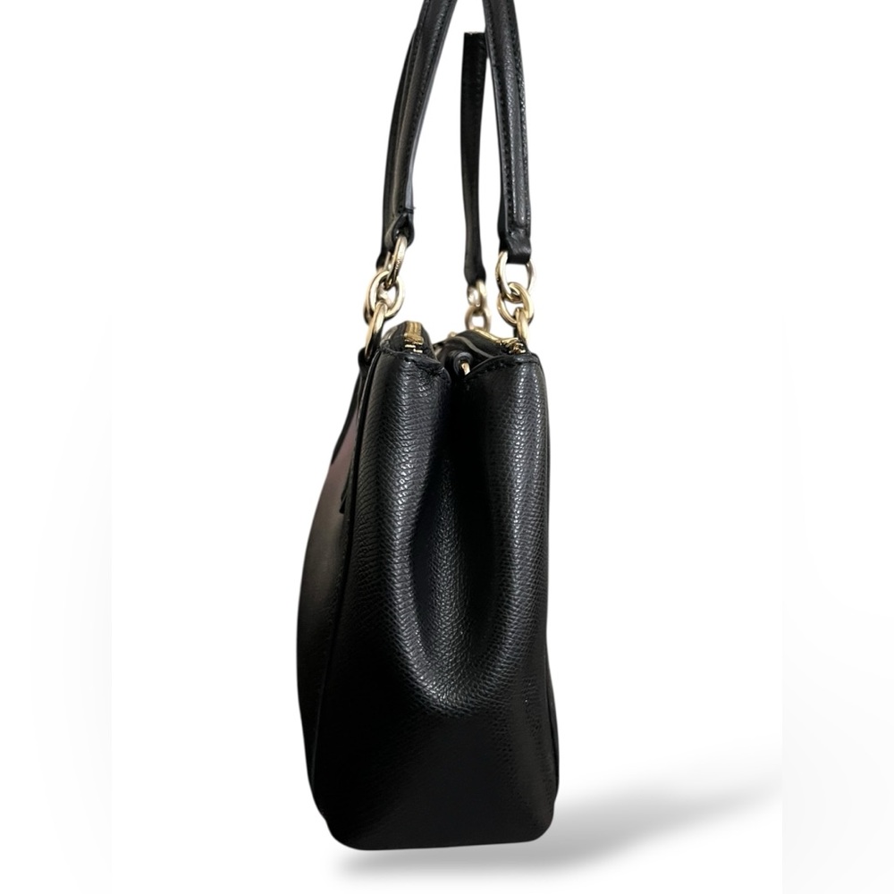 Coach Mini Christie Carryall Pebbled Leather Satchel - Picture 3 of 13